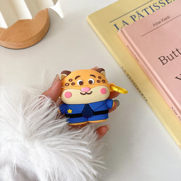 Zootopia 'Cheetah | Police Officer' Airpods Case Shock Proof Cover