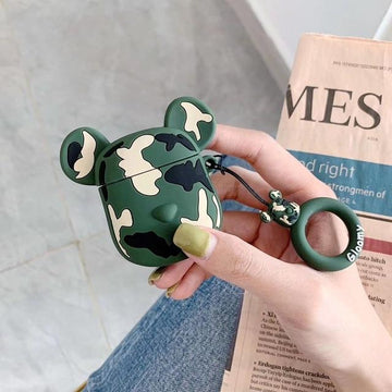 Limited Edition KAWS Gloomy 'Jungle Camouflage' Premium AirPods Case Shock Proof Cover
