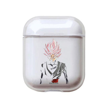 Dragon Ball Z | DBZ 'Zamasu Silhouette' Clear Acrylic AirPods Case Shock Proof Cover