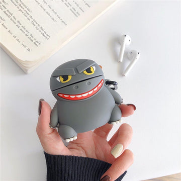 Cute Godzilla Premium AirPods Case Shock Proof Cover
