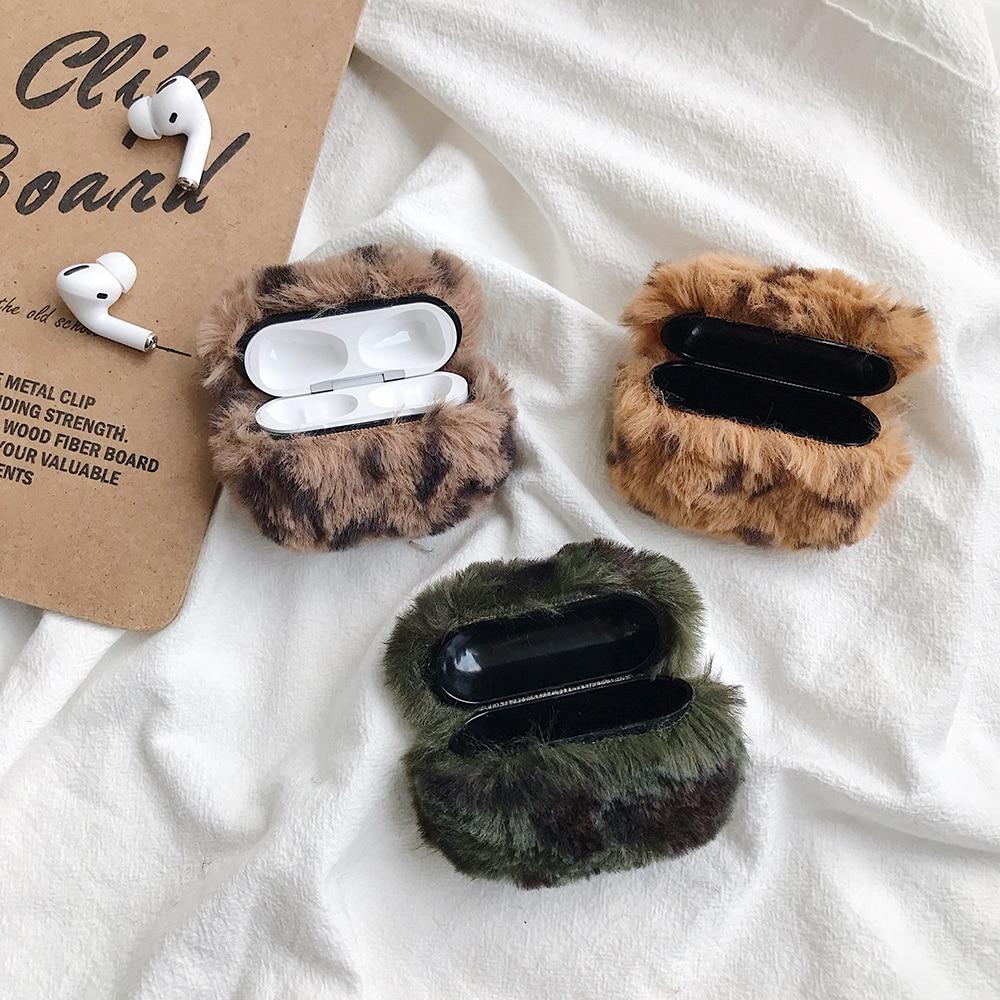 Cute Plush AirPods Pro Case Shock Proof Cover