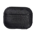 Alligator Vegan Leather AirPods Pro Case Shock Proof Cover
