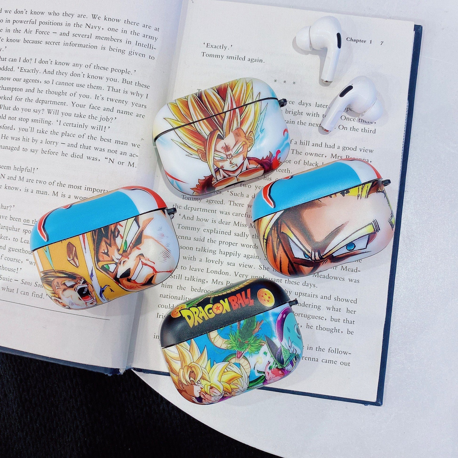 Dragon Ball Z 'Vegeta | Shenron' AirPods Pro Case Shock Proof Cover