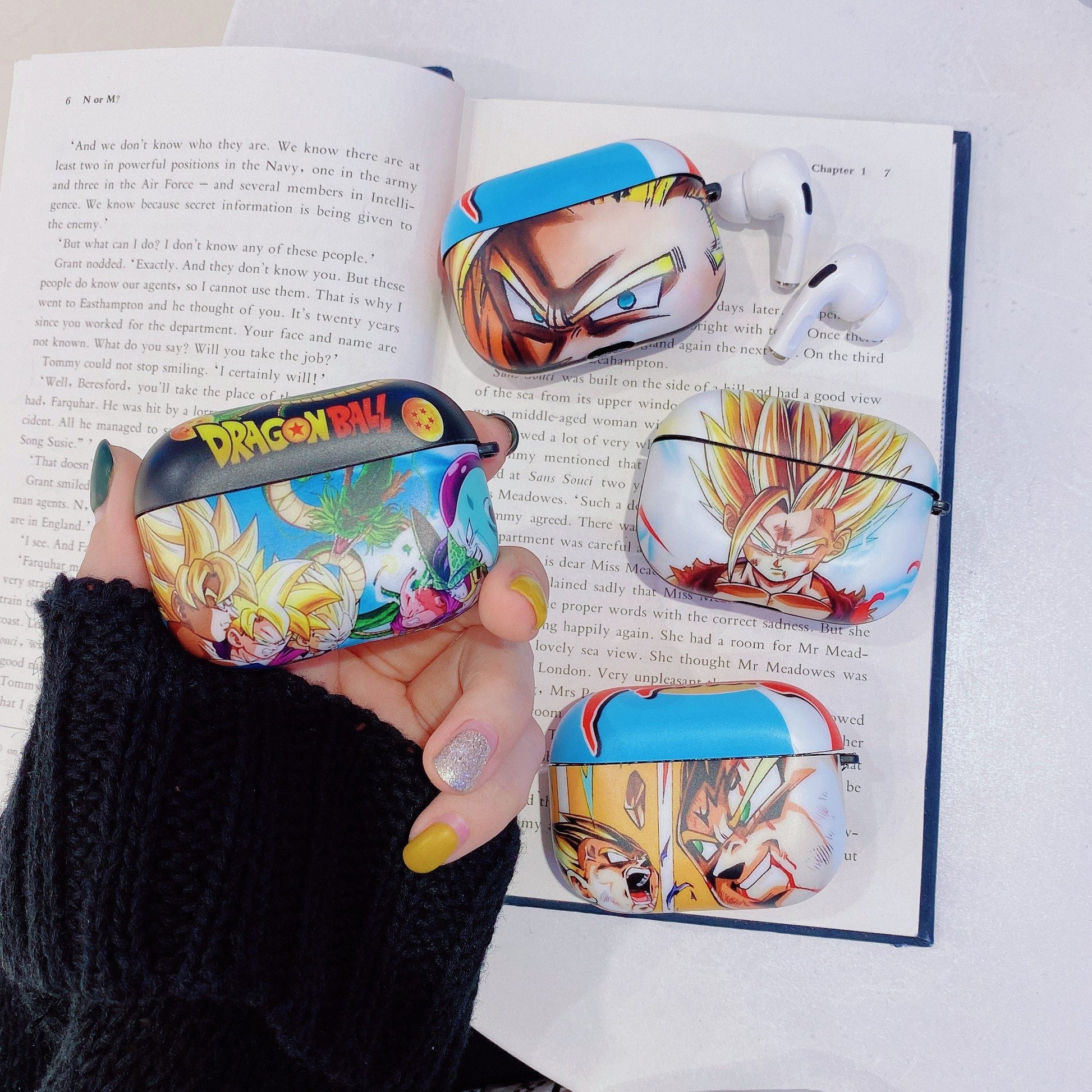 Dragon Ball Z 'Vegeta | Shenron' AirPods Pro Case Shock Proof Cover