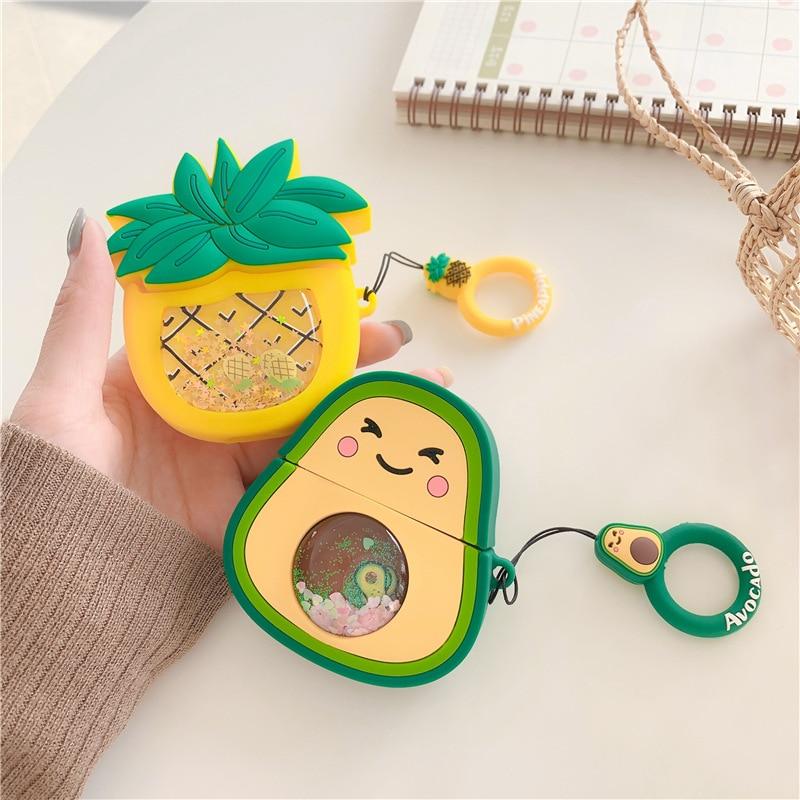 Pineapple Snow Globe Premium AirPods Pro Case Shock Proof Cover