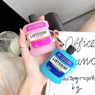 Listerine Mouth Wash Premium AirPods Case Shock Proof Cover