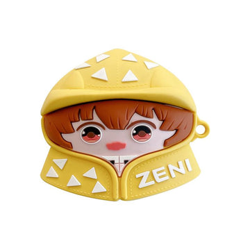 Demon Slayer 'Zenitsu | Raincoat' Premium AirPods Pro Case Shock Proof Cover