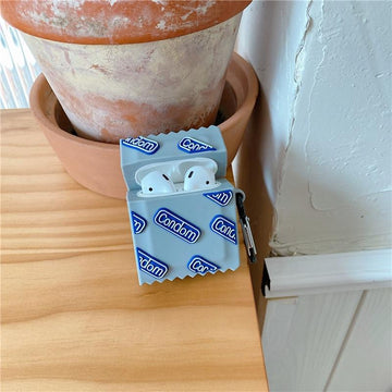 Condom Package Premium AirPods Case Shock Proof Cover