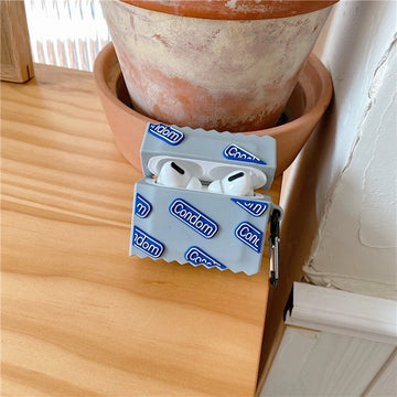 Condom Package Premium AirPods Pro Case Shock Proof Cover