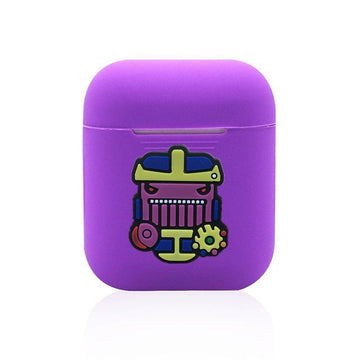 Thanos Action Purple AirPods Case Shock Proof Cover