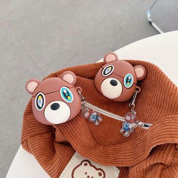 Kanye 'Dropout Bear' Airpods Case Shock Proof Cover