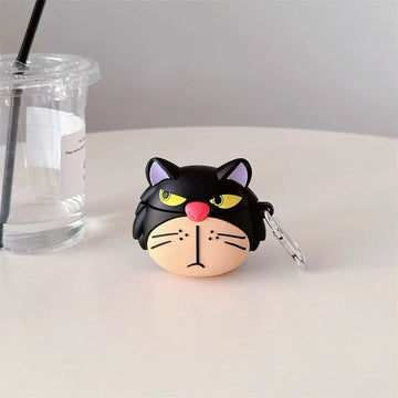 Cinderella 'Cat | Lucifer' AirPods 4 Case Shock Proof Cover