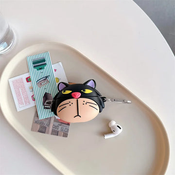 Cinderella 'Cat | Lucifer' AirPods Pro 2 Case Shock Proof Cover