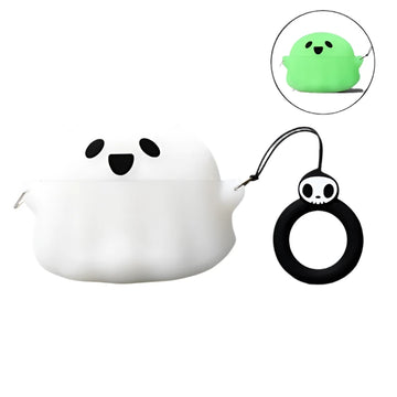 Spooky Ghost 'Glow in the Dark' Airpods 4 Case Shock Proof Cover