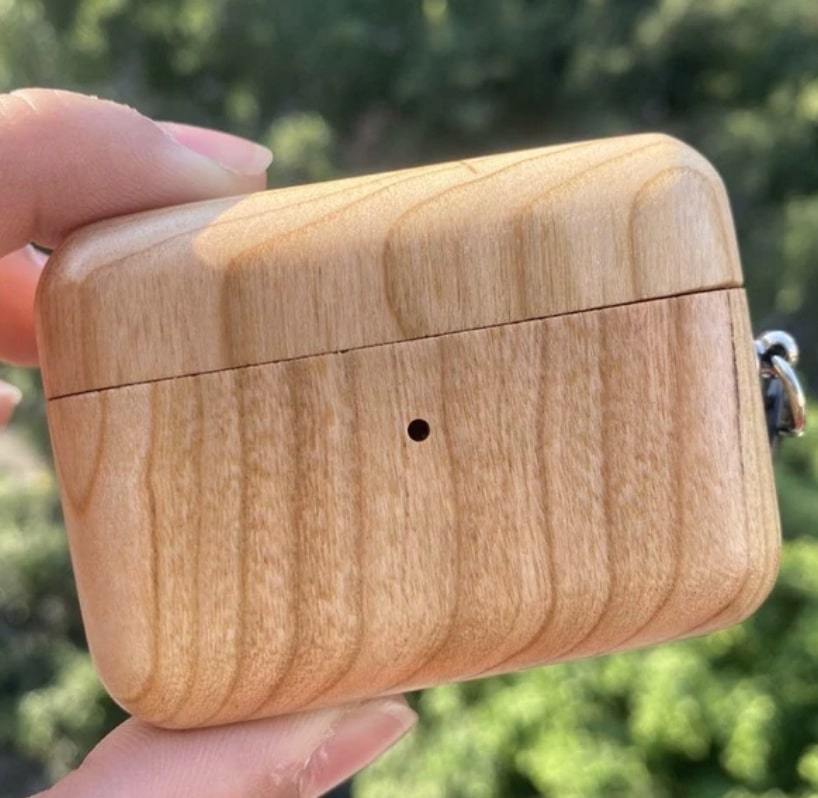 Wood AirPods Pro Case Shock Proof Cover