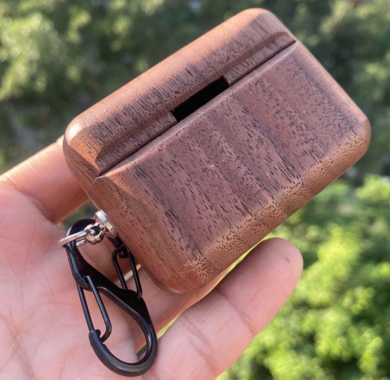 Wood AirPods Pro Case Shock Proof Cover