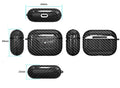 Carbon Fiber Style Plastic | TPU AirPods Pro Case Shock Proof Cover