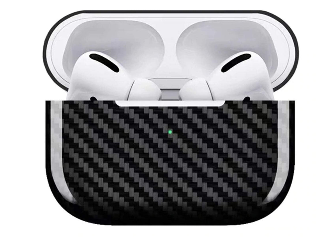 Carbon Fiber Style Plastic | TPU AirPods Pro Case Shock Proof Cover