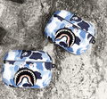 Fashion Camouflage Shark AirPods Pro Case Shock Proof Cover