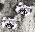 Fashion Camouflage Shark AirPods Pro Case Shock Proof Cover