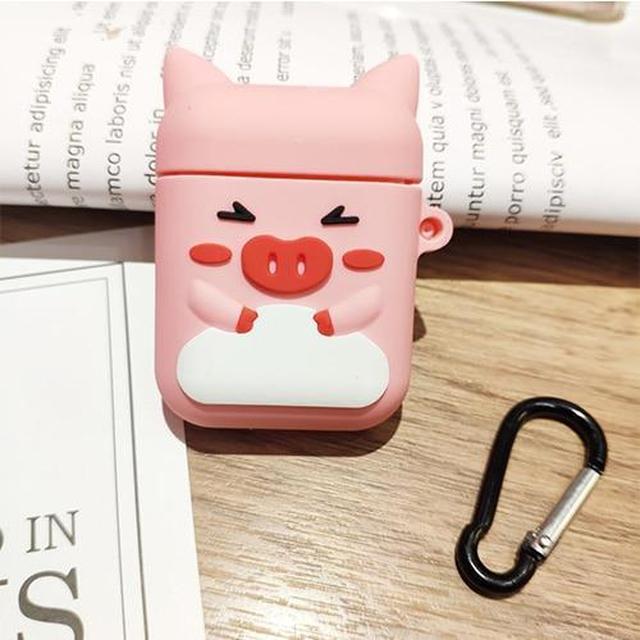 Angry Piggy AirPods Case Shock Proof Cover