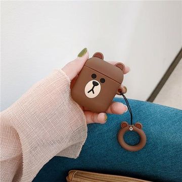 Bear AirPods Case Shock Proof Cover