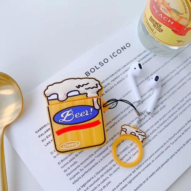 Beer AirPods Case Shock Proof Cover