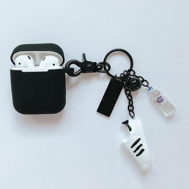 Black Heart AirPods Case Shock Proof Cover