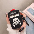 Black Poison Bottle Premium AirPods Case Shock Proof Cover