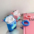 Blue Lilo and Stitch Premium AirPods Case Shock Proof Cover