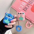 Blue Lilo and Stitch Premium AirPods Case Shock Proof Cover