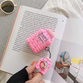 Boy's Tears Bottle 'Pink' Premium AirPods Case Shock Proof Cover