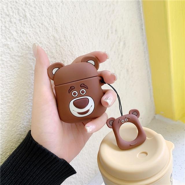 Brown Bear Premium AirPods Case Shock Proof Cover