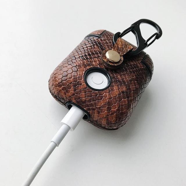 Brown Boa AirPods Case Shock Proof Cover