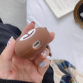 Brown Teddy Bear AirPods Case Shock Proof Cover