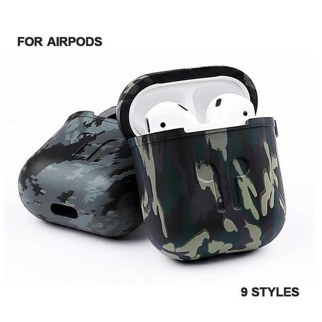 Camouflage AirPods Case Shock Proof Cover