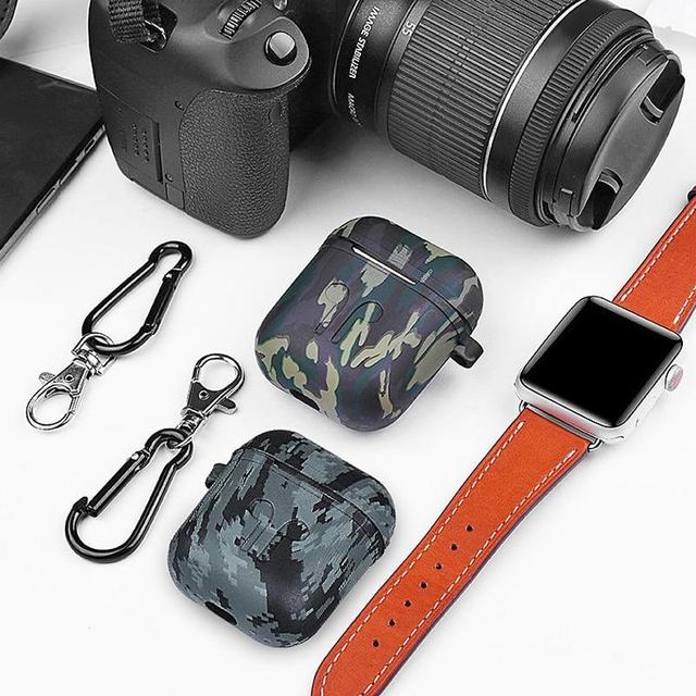 Camouflage AirPods Case Shock Proof Cover