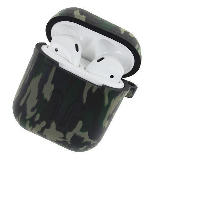 Camouflage AirPods Case Shock Proof Cover