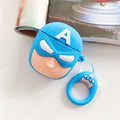 Captain America 'Comic' Premium AirPods Case Shock Proof Cover