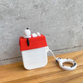 Charlie Brown 'Snoopy on Shed' Premium AirPods Case Shock Proof Cover