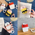 Charlie Brown 'Snoopy Pup' Premium AirPods Case Shock Proof Cover