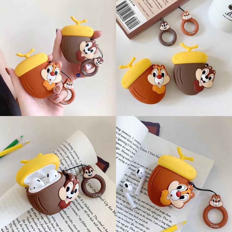 Chip and Dale 'Chip' Premium AirPods Case Shock Proof Cover