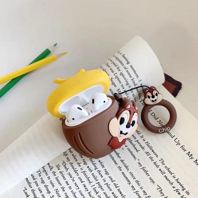 Chip and Dale 'Chip' Premium AirPods Case Shock Proof Cover