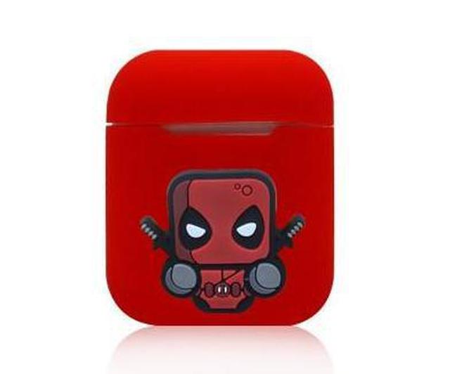 Deadpool Action Red AirPods Case Shock Proof Cover