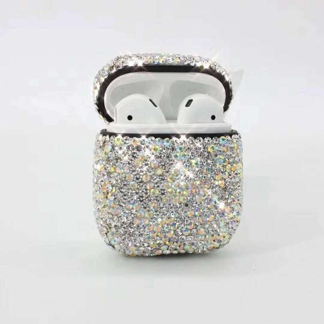 Diamond Rhinestone AirPods Case Shock Proof Cover