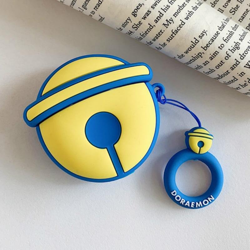 Doraemon 'Blue Bell' Premium AirPods Case Shock Proof Cover