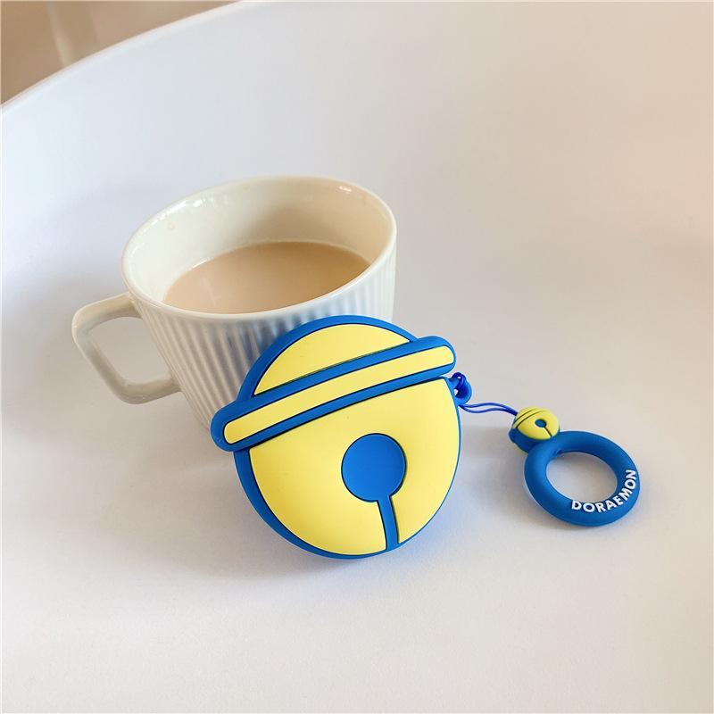 Doraemon 'Blue Bell' Premium AirPods Case Shock Proof Cover