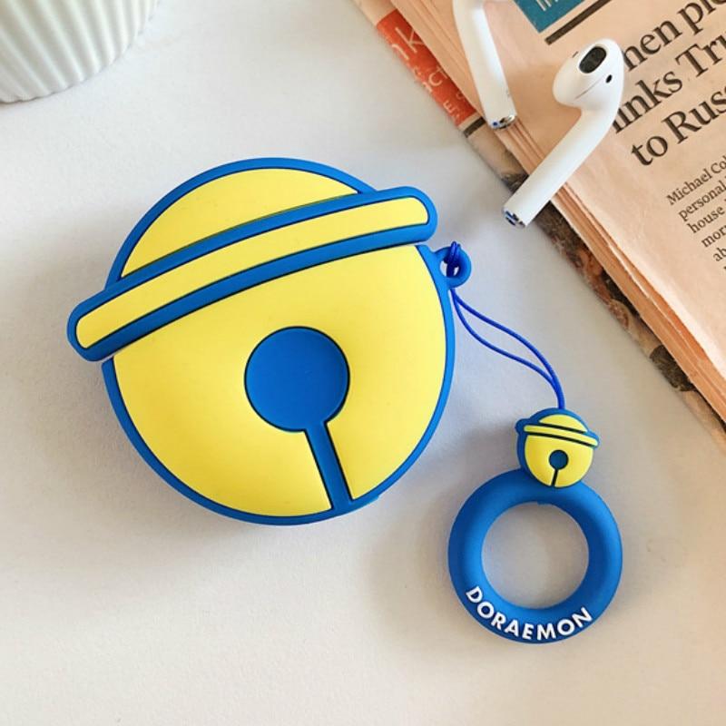 Doraemon 'Blue Bell' Premium AirPods Case Shock Proof Cover