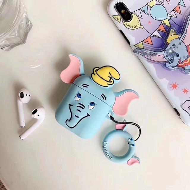 Dumbo Blue Premium AirPods Case Shock Proof Cover