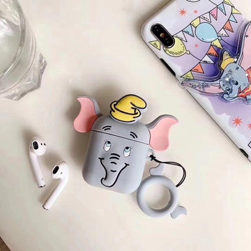 Dumbo Grey Premium AirPods Case Shock Proof Cover